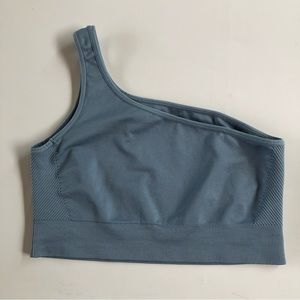 3/$20 NA-KD‎ Tank Bra One Arm Size Small Slate Blue